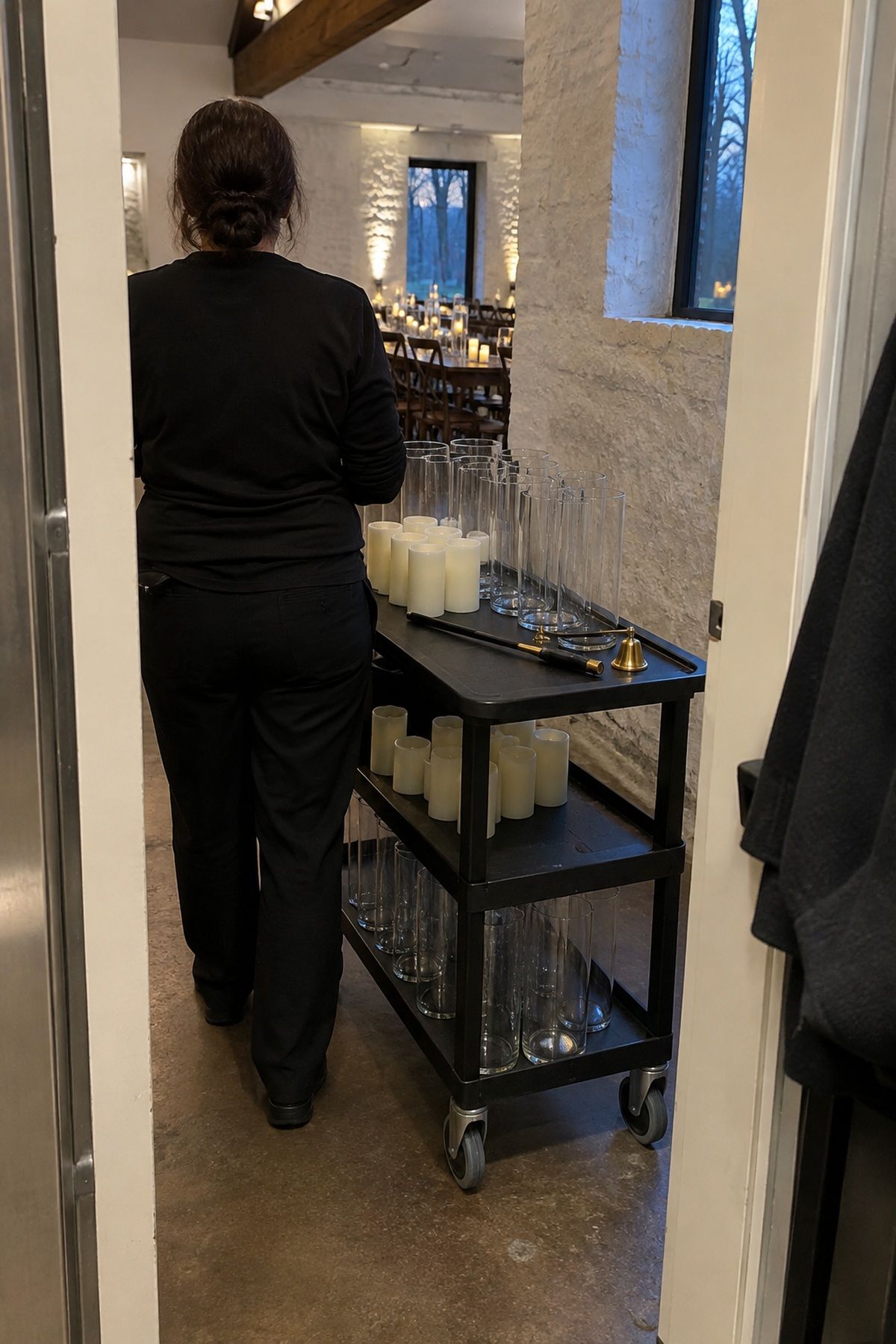 Person assigned to light the candles