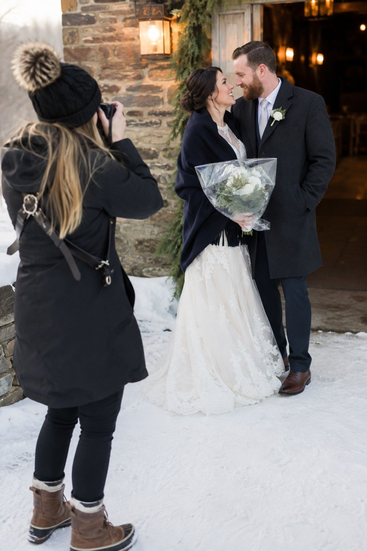 Short, planned outdoor winter photos