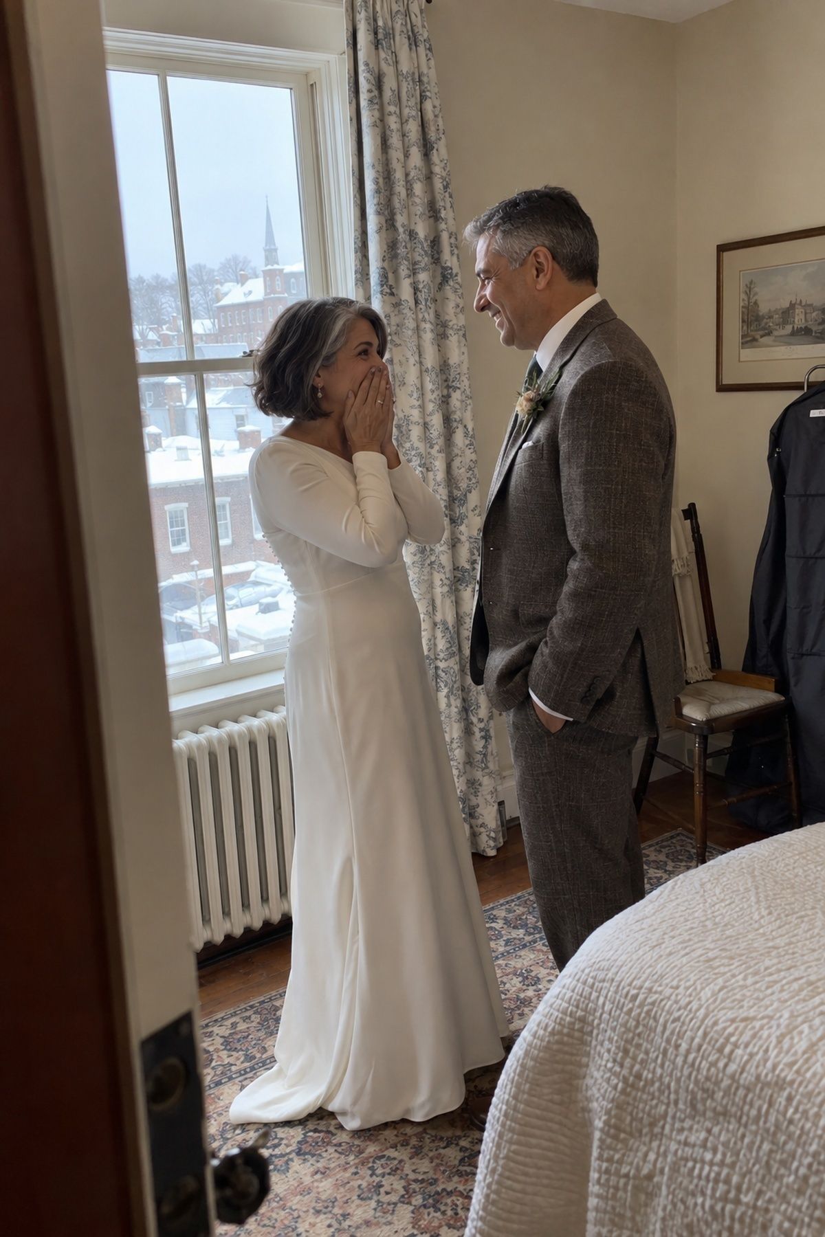 First look in indoor window light