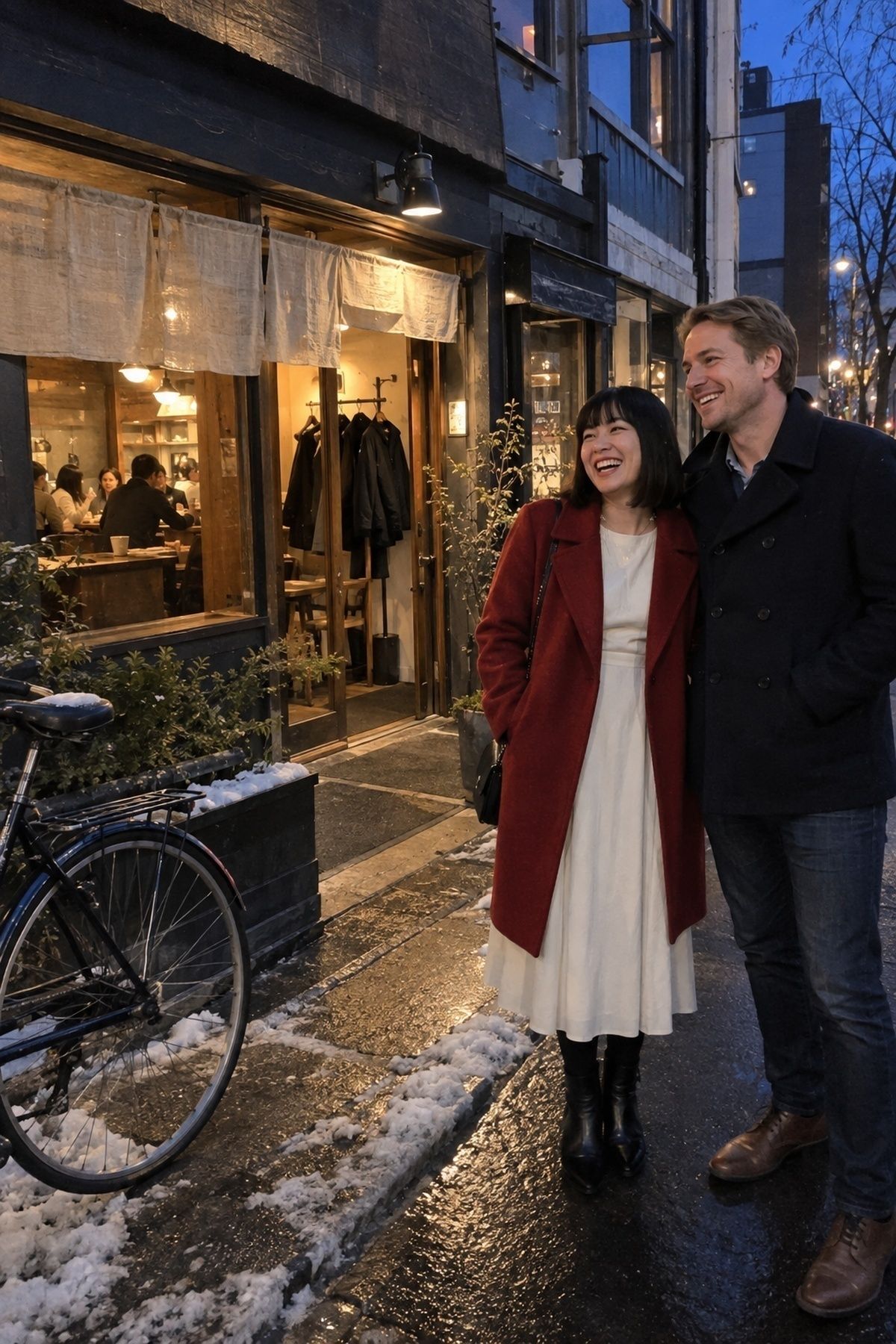 Venue portrait at blue hour