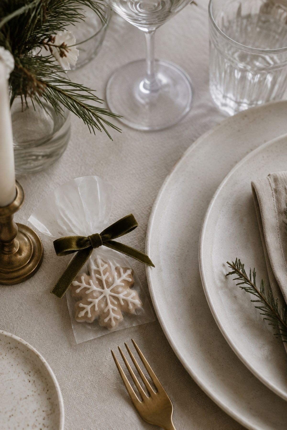 Small edible favor at each seat